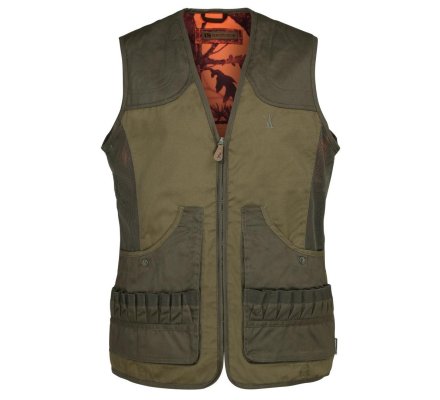 Gilet de chasse sans manches Savane réversible Kaki/GhostCamo Blaze Percussion