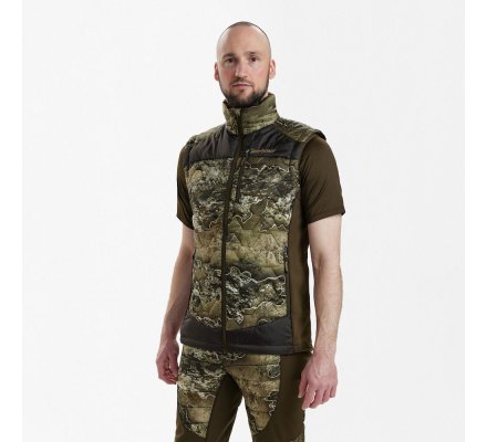Gilet Excape Quilted Waistcoat Camouflage Realtree DEERHUNTER