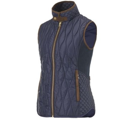 Gilet femme matelassée bleu Horsy STAGUNT