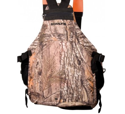 Gilet harnais multipoches camouflage bois SOMLYS