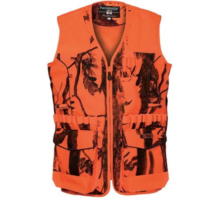 Gilet stronger GhostCamo B&B orange PERCUSSION