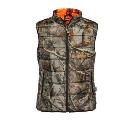 Gilet de chasse sans manches chaud réversible Percussion