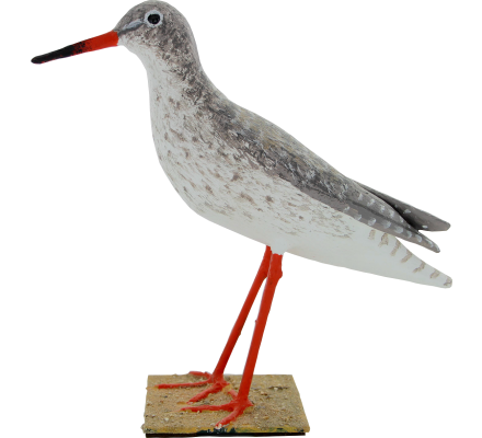 Statuette Chevalier Gambette en argile