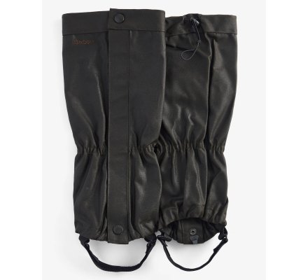 Guêtres coton huilé olive BARBOUR