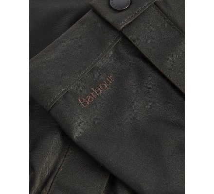Guêtres coton huilé olive BARBOUR