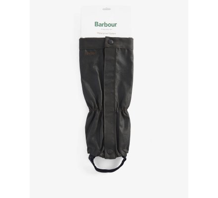 Guêtres coton huilé olive BARBOUR