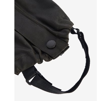 Guêtres coton huilé olive BARBOUR
