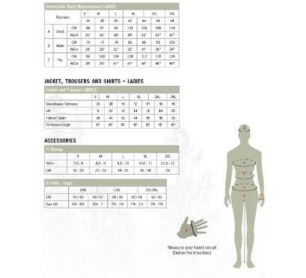 Pull femme Harrington kaki DEERHUNTER