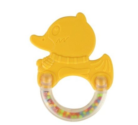 Hochet / Anneau de dentition Canard Rappa