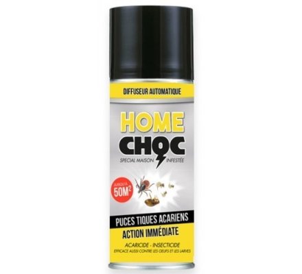 Insecticide spécial maison infestée 50m² HOME CHOC