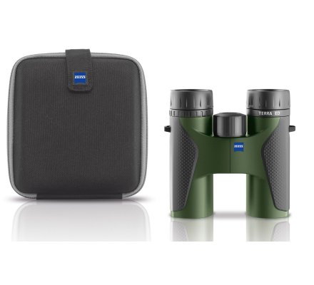 Jumelle Zeiss Terra ED 10X32 T* Noires et Vertes
