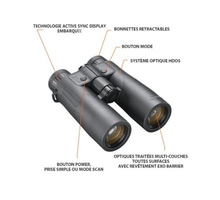 Jumelles télémétriques Bushnell Fusion X 10x42 mm