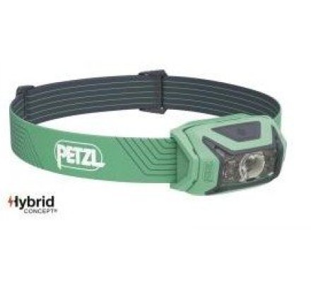 Lampe frontale verte Actik 450Lumens PETZL