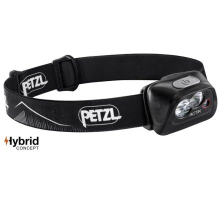 Lampe frontale compacte noire Actik PETZL