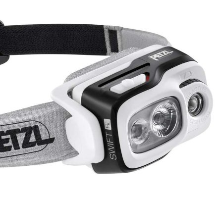 Lampe frontale multifaisceau Swift RL noir PETZL