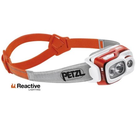 Lampe frontale multifaisceau Swift RL orange PETZL