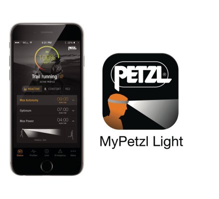 Lampe frontale cconnectée rechargeable Nao+ PETZL