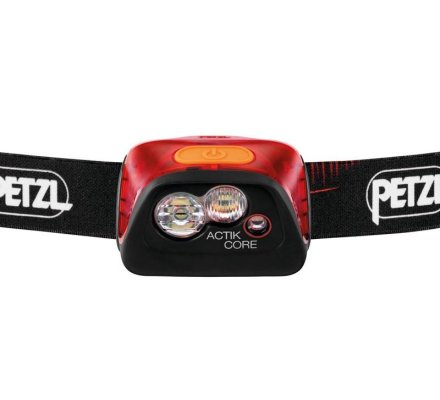 Lampe Frontale rechargeable rouge Actik Core PETZL