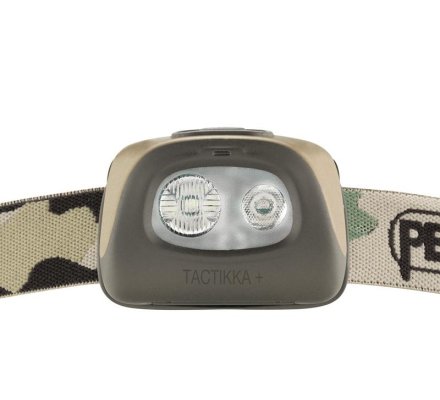 Lampe frontale camouflage Tactikka + PETZL