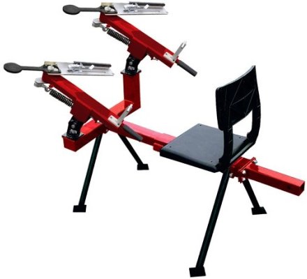 Lanceur ball trap luxe double avec siège 