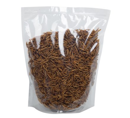 Larves entières soufflées pour oiseaux de toutes tailles 1,5 kg