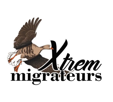 Sweat oie rieuse kaki XTREM MIGRATEURS