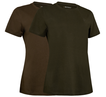 Lot de 2 Tee-shirts femme manches courtes DEERHUNTER