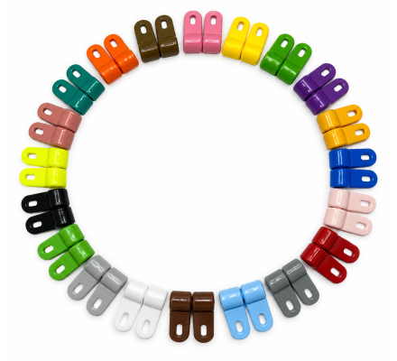 Lot de 40 bagues d'attaches pour appelants