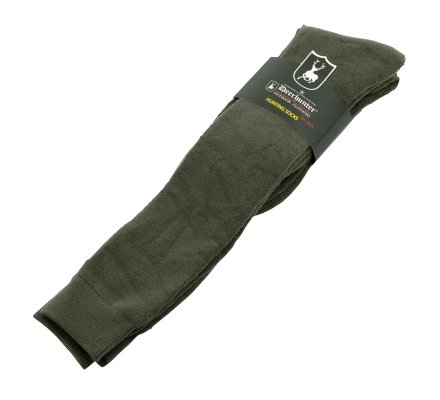 Lot de 2 paires de chaussettes longues Kaki Deerhunter