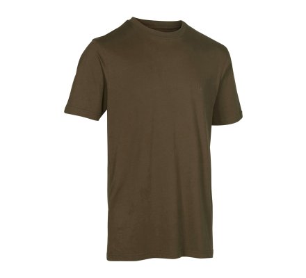 Lot de 2 tee-shirts kaki et marron Deerhunter