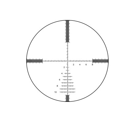 Lunette de tir BUSHNELL TAC OPTICS LRS 6-24X50 - Réticule G2 FFP