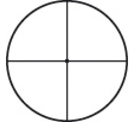 Lunette de tir Tasco Target 10-40x50 - Réticule Croix