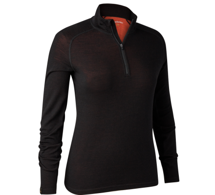 Maillot de corps demi-zip Quinn Merino femme DEERHUNTER