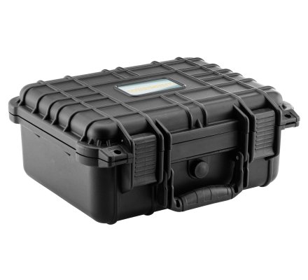 Mallette étanche medium noire IP55 avec mousse protectrice