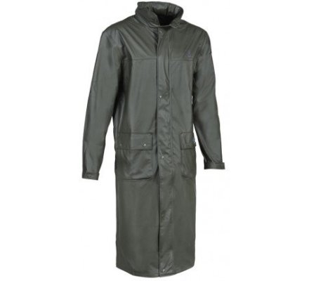 Manteau long Impersoft kaki PERCUSSION