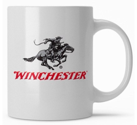 Mug blanc avec logo WINCHESTER