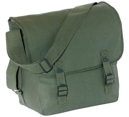 Gibecière kaki transformable en sac à dos PERCUSSION