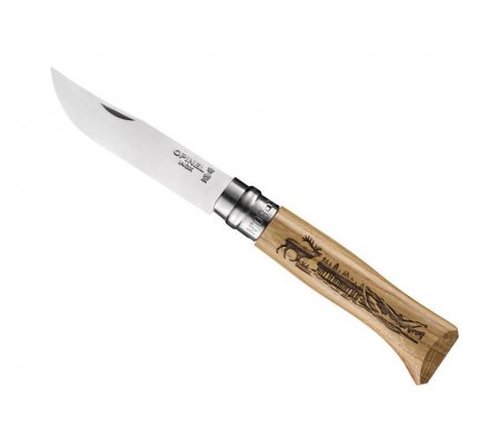 Couteau Opinel Animalia Cerf N°8 