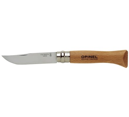 Couteau Opinel N°6 Hêtre Acier Inoxydable