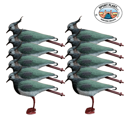 Pack 10 appelants vanneaux huppés à pattes SPORTPLAST 