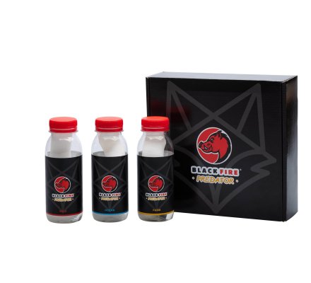Pack de 3 attractants pour prédateurs BLACK FIRE Predator 