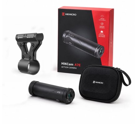 Pack Caméra HikCam A7E + Support pour carabine avec silencieux diam 14 à 18mm HIKMICRO
