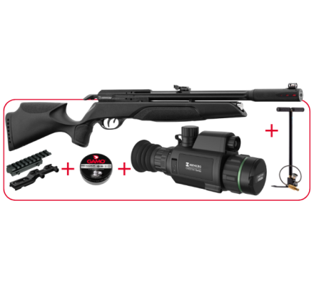 Pack Carabine Arrow PCP 4.5mm 19.9J GAMO & Cheetah HIKMICRO