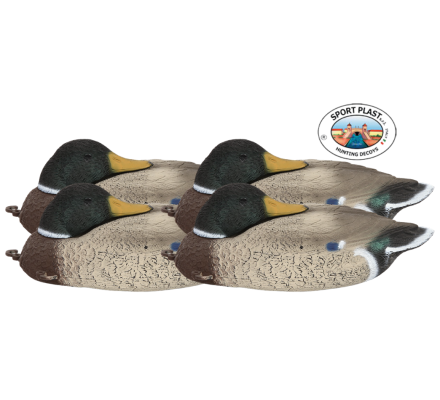 Pack 4 appelants colvert mâle dormeur SPORTPLAST