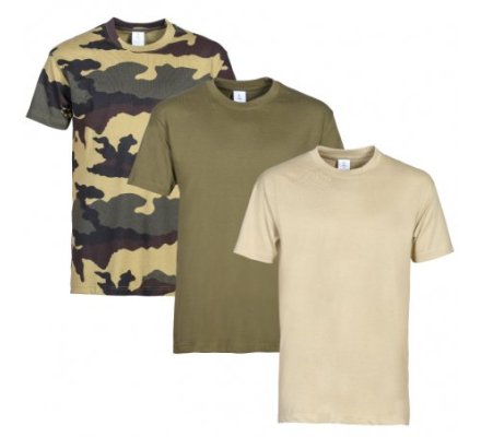 Pack 3 tee-shirts PERCUSSION