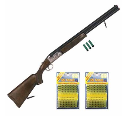 Pack Fusil de chasse superposé Hunter pour enfant et amorces