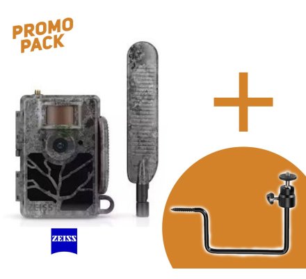 Pack Promo piège photographique SECACAM 5 Grand Angle ZEISS et support