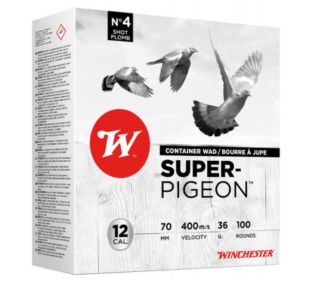 Pack 100 cartouches SUPER PIGEON Winchester