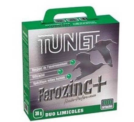 Pack 100 cartouches Tunet Ferozinc + Duo Limicoles 30 BJ cal 12