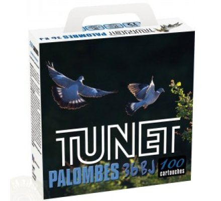 Pack 100 cartouches Tunet palombes 36 BJ cal 12 